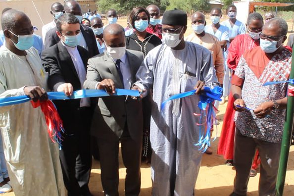 Inauguration of the Magis Covid clinic in Chad