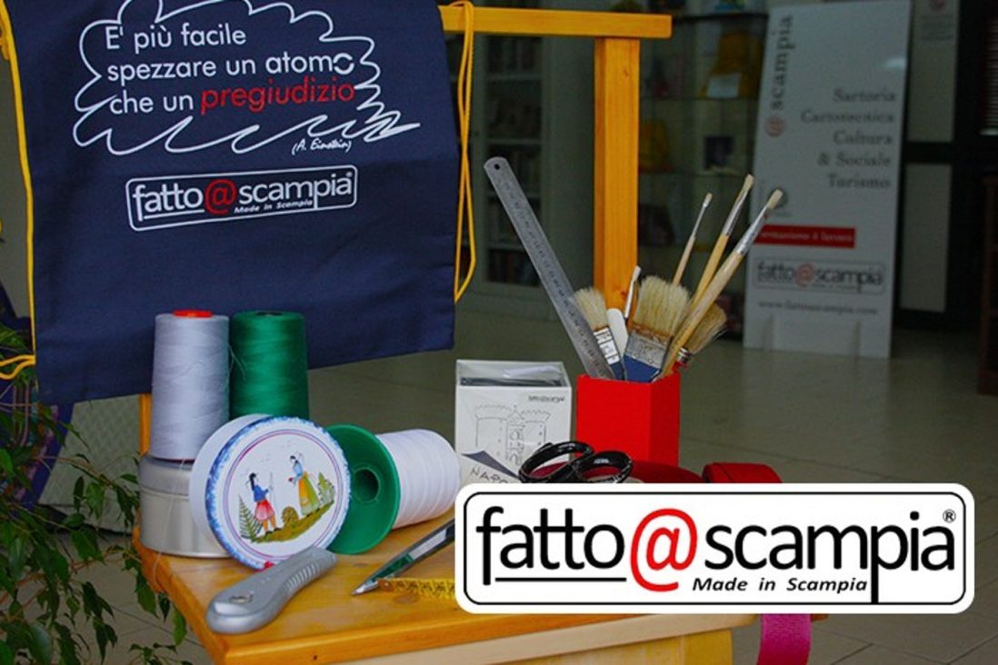 Some fatto@scampia products, a project by Jesuit Hurtado Center in Naples, Italy