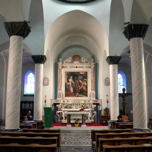 Interno della Chiesa degli Ottimati a Reggio Calabria
