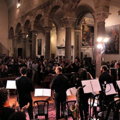 A concert in the San Frediano University Church in Pisa, Italy