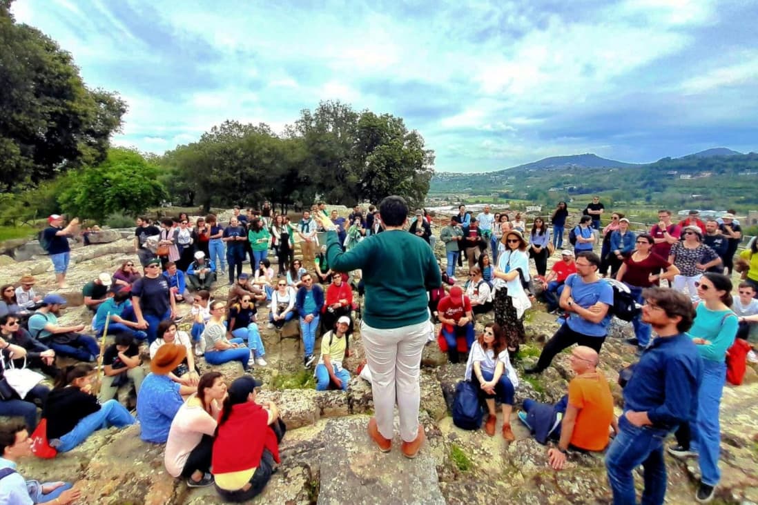 Young people at the Pietre Vive International meeting 2023 in Naples