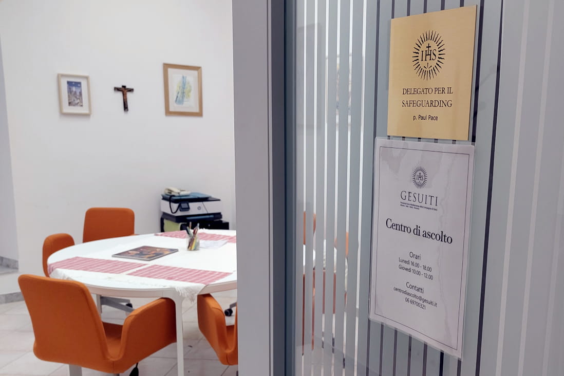 Internal view of the new listening centre of the Jesuit Euro-Mediterranean Province
