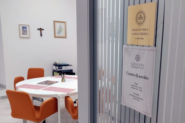 Internal view of the new listening centre of the Jesuit Euro-Mediterranean Province